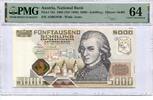Österreich, 5000 Schilling Wolfgang A. Mozart, -