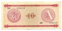 Kuba, 10 Pesos Ausgab A, -