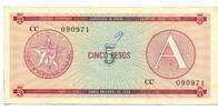 Kuba, 5 Pesos Ausgab A, -