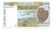 Westafrikanische Staaten, 500 Francs Togo, -