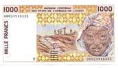 Westafrikanische Staaten, 1000 Francs Togo, -
