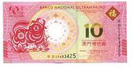 Macau, 10 Patacas Jahr des Ochsen, -