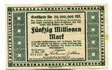 Rheinland 50 Mio. Mark Wassenberg, -