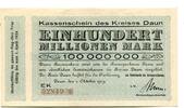 Rheinland 100 Mio. Mark Daun, -