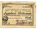 Rheinland 100 Mio. Mark Mayen, -