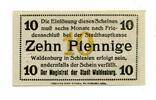 Schlesien 10 Pfg. Waldenburg, -