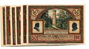 Thüringen 6x50 Pfg. Ilmenau, -