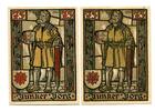 Thüringen 2x75 Pfg. Eisenach, -