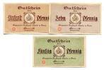 Sachsen-Anhalt 10 Pfg. 25 Pfg. 50 Pfg. Thale, -