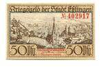Hessen-Nassau 50 Pfg. Eßlingen, -