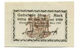 Schlesien 1/2 Mark 31.3.1920-30.6.1920 K&ouml;nigsh&uuml;tte,Krolewska Huta,heute ... 23,00 EUR  Excl. 9,50 EUR Verzending