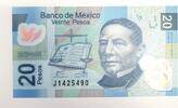 Mexico, 20 Pesos 10.6.2013 unz 6,00 EUR  Excl. 6,00 EUR Verzending