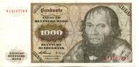 BRD 1000 Mark 2.1.1960 II 1400,00 EUR Gratis verzending