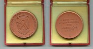 DDR/Leipzig, Keramik-Medaille, IV.Deutsches Turn u.Sportfest 1963, -