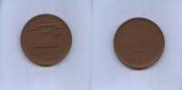 DDR/Berlin, Porzellan-Medaille, Postmuseum der DDR, -