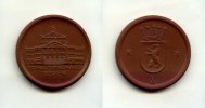 DDR/Berlin, Porzellan-Medaille, Schauspielhaus Berlin, vz, 7,50 EUR incl. BTW., plus 6,00 EUR verzending