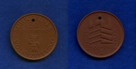 Schwerin, Porzellan-Medaille, 1160-1985,825 Jahre Schwerin, -