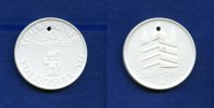 Schwerin, Porzellan-Medaille, 1160-1985,825 Jahre Schwerin, -
