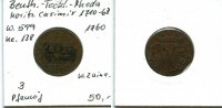 BentheimTecklenburg-Rheda, 3 Pfennig, Moritz Casimir 1710-1768, -