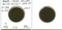 BentheimTecklenburg-Rheda, 6 Pfennig, Moritz Casimir 1710-1768, -