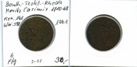 BentheimTecklenburg-Rheda, 6 Pfennig, Moritz Casimir 1710-1768, -