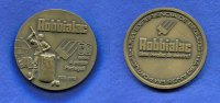 Portugal, Br.Medaille, 60 Jahre Robbialac, -