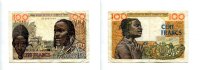 Westafrikanische Staaten/Elfenbeinküste, 100 Francs, -