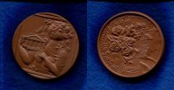 DDR/Schwerin, Porzellan Medaille, 100 Jahre Staatliches Museum Schwerin, -