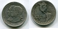 USA 1/2 Dollar Monroe Doctrine Centennial -
