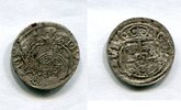 Lettland 1/24 Taler ~ Wertseite doppelt geprägt ~ -