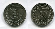 Portugal 100 Escudos ~ Republica Portuguesa ~ -