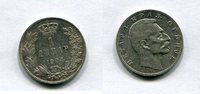 Serbien ~ Peter I. ~ 1 Dinar 1904 ss+
