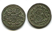 Sachsen, 1 Pfennig Friedrich August II. 1733-1763, -
