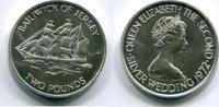 Jersey 2 Pounds ~ Elisabeth II. ~ -