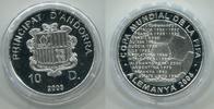 Andorra 10 Diners 2003 ~ Fußball ~ PP 38,00 EUR  plus 8,00 EUR verzending
