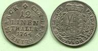 Sachsen, 1/12 Taler Friedrich August III.1763-1806, -