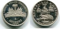 Haiti 5 Gourdes ~ Hispaniola ~ -