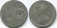 Australien 6 Pence ~ Georg V. ~ -