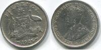 Australien 6 Pence ~ Georg V. ~ -