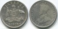 Australien 6 Pence ~ Georg V. ~ -