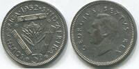 Süd Afrika 3 Pence ~ Georg VI. ~ -