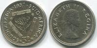 Süd Afrika 3 Pence ~ Elisabeth II. ~ -