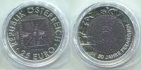 Österreich 25 Euro ~ Fernsehen - mit original Verpackung mit Zertifikat ~ -