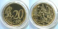 Frankreich 20 Cents ~ Auflage nur 40000 ~ -