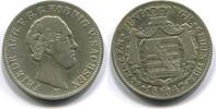 Sachsen, 1/6 Taler Friedrich August II.1836-1854, -