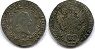 RDR/Österreich, 20 Kreuzer Franf II.(I.) 1792-1806-1835, -