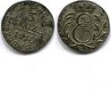 Sachsen-Coburg-Saalfeld, 3 Kreuzer Ernst 1806-1826, -