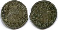 Sachsen Meiningen, 1/12 Taler Ernst Ludwig 1706-1724, -