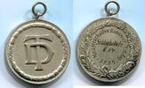 Weimarer Republik Bronze Medaille versilbert ~ Meisterschaften Hannover - Schlagballw. ~ -