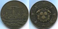 Deutschland Messing Medaille ~ Hannover 1584 - Kalendermedaille ~ -